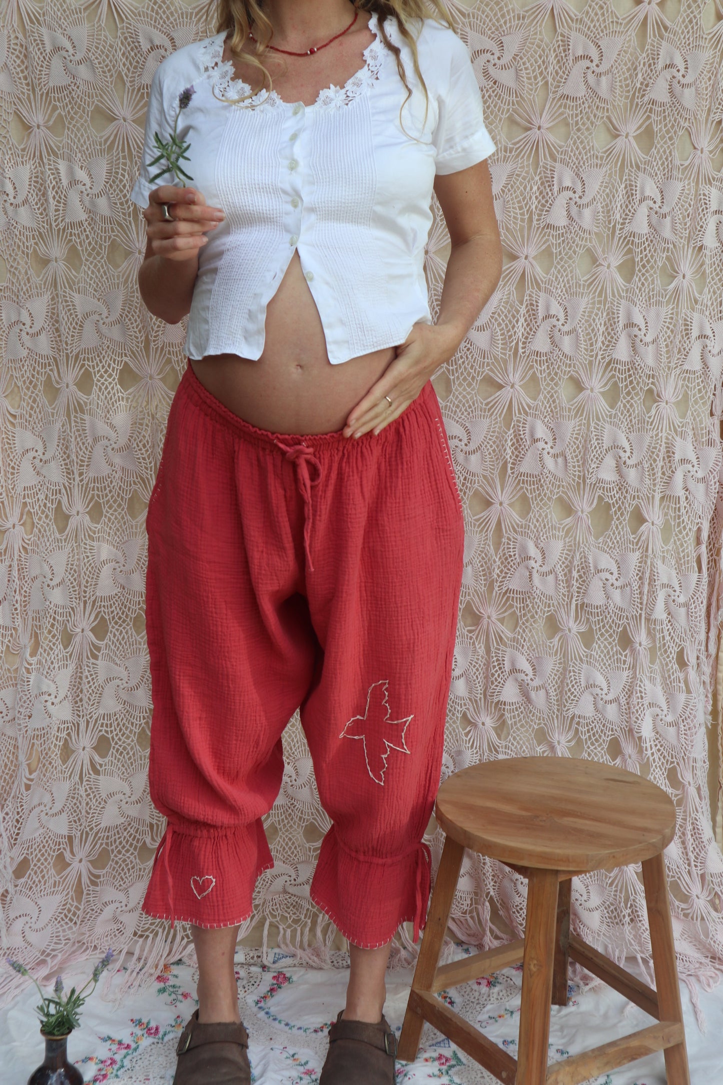 Embroidered Bloomers