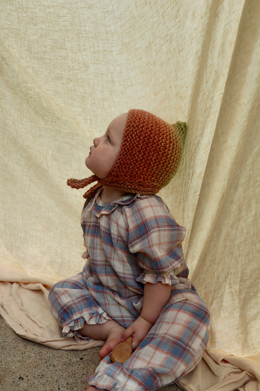 Knitted Bonnet Earth
