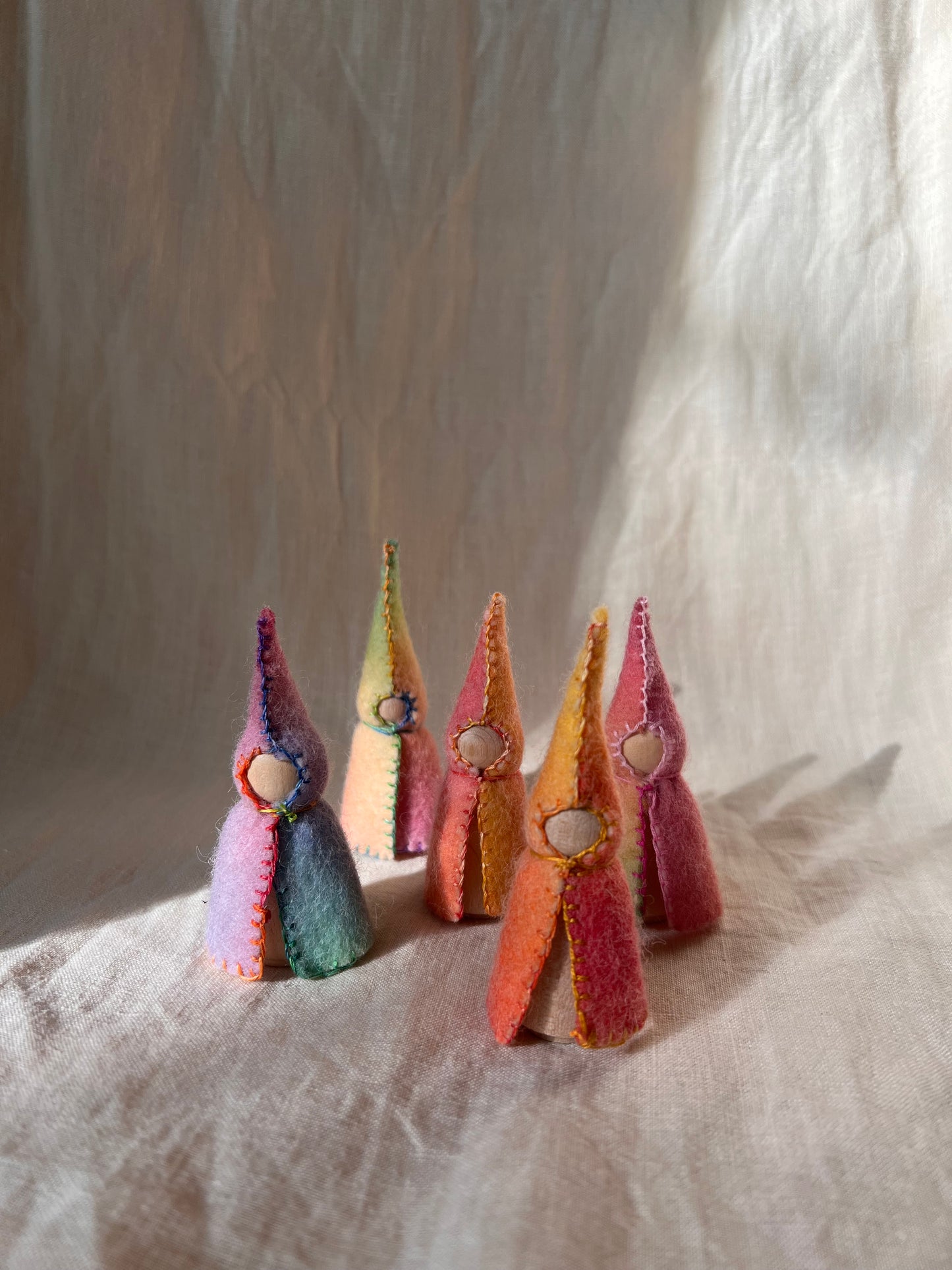 Felt gnomes