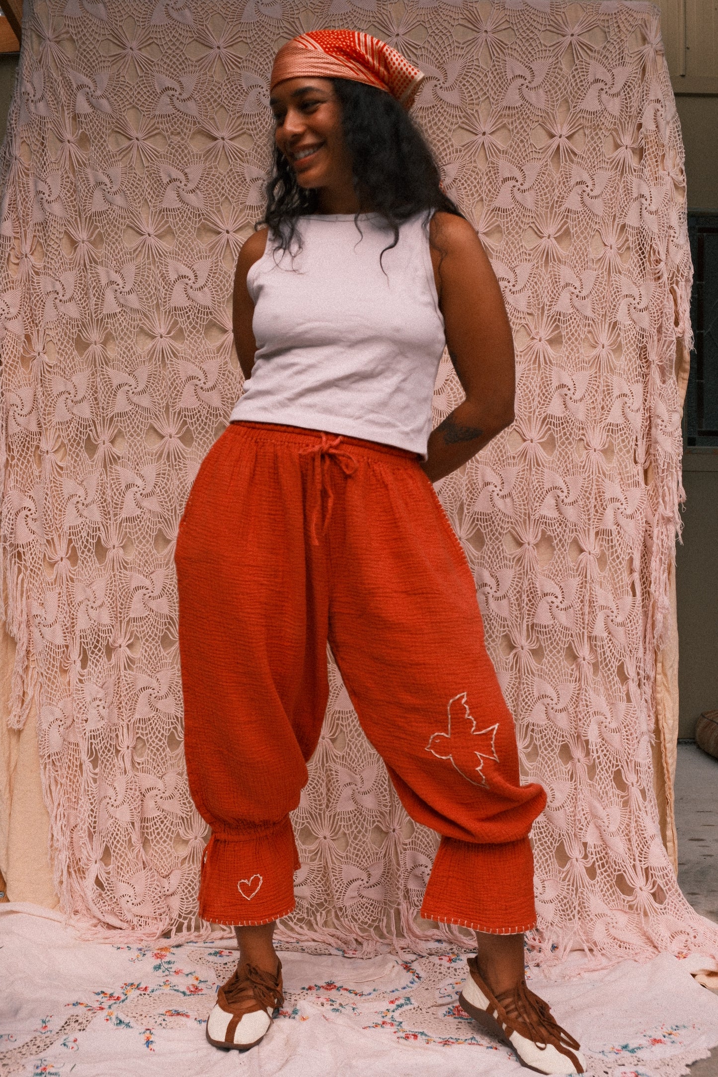 Embroidered Bloomers