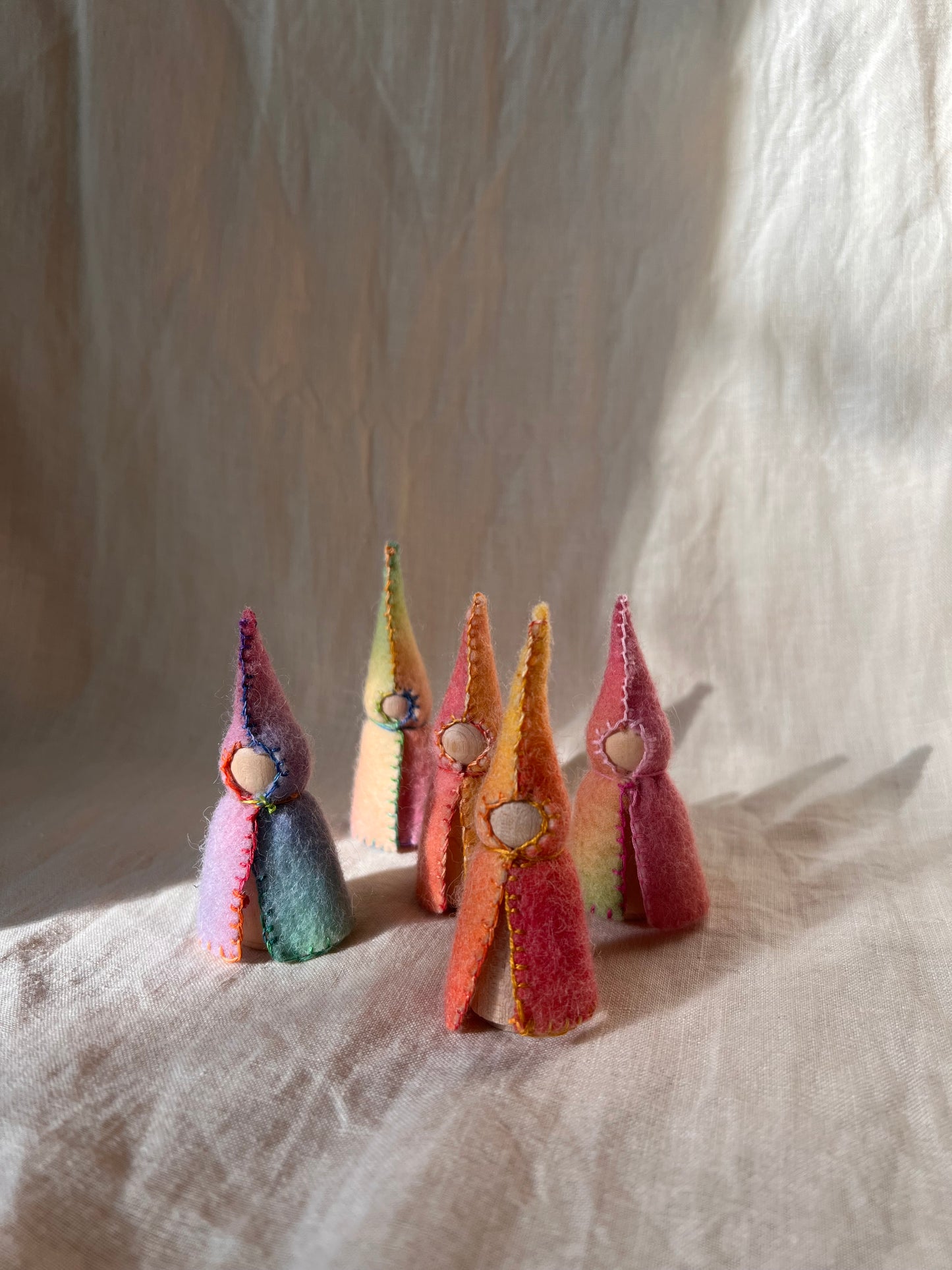 Felt gnomes