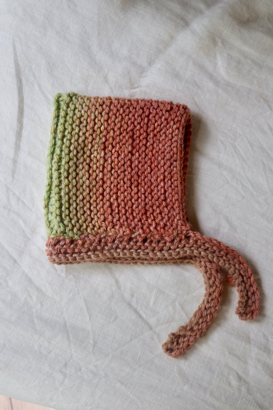 Knitted Bonnet Earth
